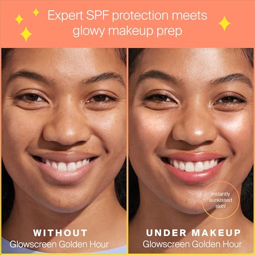 Supergoop! Glowscreen SPF 40, Golden Hour (Bronze Glow) - 1.7 fl oz - Glowy Primer + Broad Spectrum Tinted Sunscreen - Helps Filter Blue Light - Hydration - Hyaluronic Acid & Vitamin B5