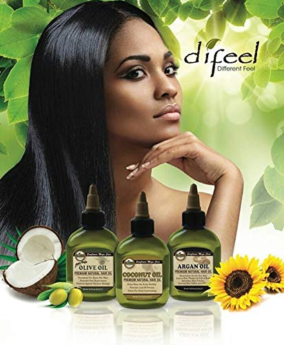 Difeel Premium Natural Hair Oil - Tea Tree Oil for Dry Scalp 7.1 Ounce