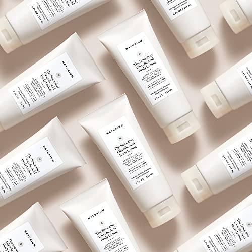 Naturium The Smoother Glycolic Acid Body Lotion, Resurfacing & Exfoliating Treatment, with 10% Glycolic Acid, 8 oz