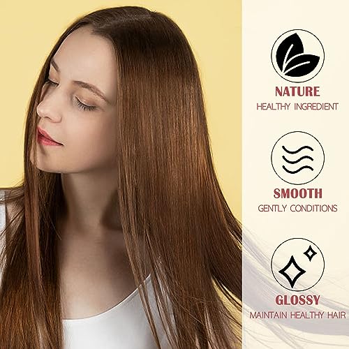 WOZUTUNT Hair Protectant, Coconut- Thermal Protector Spray, Paraben & Dye Free, Protects Heat Damage, Suitable for Daily Care