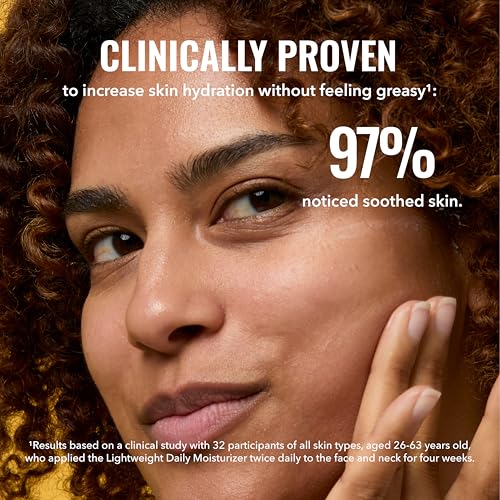 Good Molecules Lightweight Daily Moisturizer Face Cream – 100 ml / 3.38 fl oz - Non-Greasy Facial Moisturizer Face Lotion with Shea Butter & Hyaluronic Acid