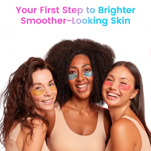 Onespring Under Eye Patches (24 Pairs) - Eye Masks for Wrinkles, Puffy Eyes, Dark Circles, Eye Bags, Valentine's Day Gift, Gifts for Teenage Girls, Under Eye Mask for Refreshing, Revitalizing