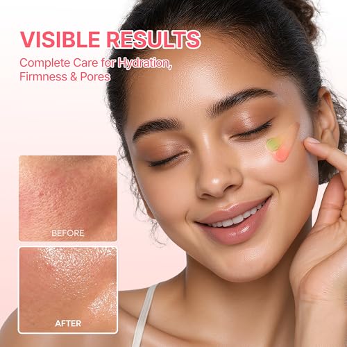 Dr.Melaxin Cactox Pore Dual Capsule Cream – Pore Minimizing Hydrating Face Cream with Cactus Extract, PDRN & Vegan Collagen for Firmness & Skin Repair