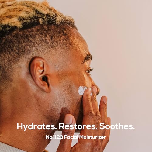 MARLOWE. No. 123 Facial Moisturizer 6 oz, Daily Face Lotion with Aloe Vera & Green Tea Extract, Hydrates, Nourishes, Restores & Soothes, Lightweight, Non-Greasy, Fresh Aloe Citron Scent