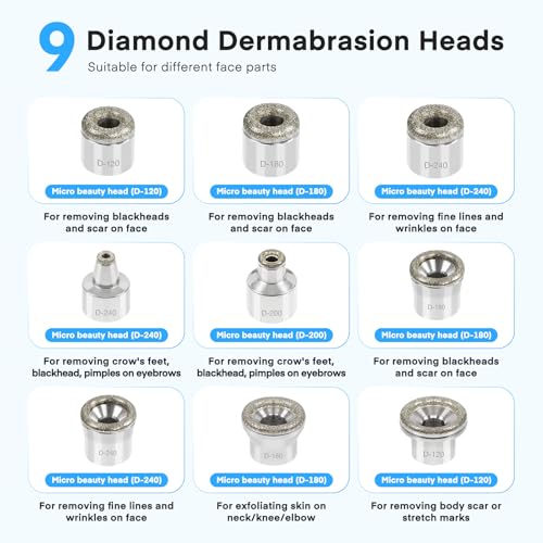 Yofuly 3 in 1 Micro-der-mabrasion Machine with Spray Gun