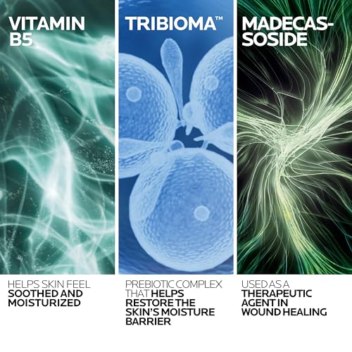 La Roche-Posay Cicaplast Balm B5, Healing Ointment and Soothing Therapeutic Multi Purpose Cream for Dry & Irritated Skin, Body and Hand Balm, Baby Safe, Fragrance Free