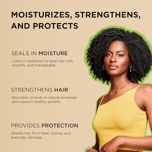 African Pride Moisture Miracle 5 Essential Hair Oils with Vitamin E | Moisture, Shine, Protection, and Growth | Argan, Castor, Grapeseed, Coconut, and Olive Oil | 8 oz
