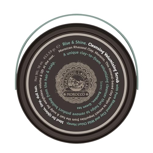 Tweak’d by Nature - Rise & Shine Cleansing Volumizing Hair Scrub for Scalp Treatment, Exfoliating Scrub for Fine Hair, Nourishing Scalp Care for Instant Shine, Sulfate Free, Paraben Free (16 ounces)