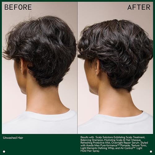 Aveda Scalp Solutions Exfoliating Scalp Treatment | Removes Sebum, Build-Up & Pollution for All Scalp Types | Wintergreen-Derived Salicylic Acid | Cooling Sensation | 96% Naturally Derived*