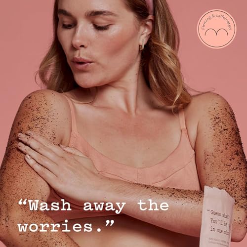 Frank Body Original Coffee Scrub, 7.05oz | Natural & Cruelty Free Exfoliating Body Scrub | Hydrating Vegan Scrub Skin Care For Stretch Marks, Acne, Cellulite | 1ct