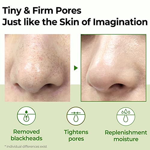 SOME BY MI Super Matcha Pore Tightening Serum - 1.69Oz, 50ml - Made from Match Water for Sensitive Skin - Skin Moisturizing and Purifying Effect - Blackheads, Sebum and Pore Care - Korean Skin Care