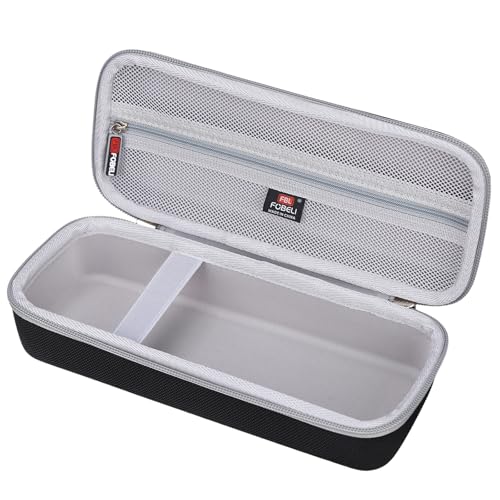 FBLFOBELI Hard Case Replacement for Nicwell/for COSLUS/for Oralfree/for Waterpik WF-02 Water Dental Flosser Cordless (Black)