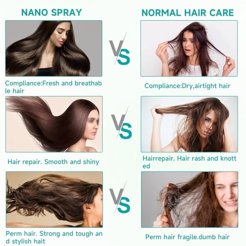 Nano Hair Steamer, Nano Steam Gun, Hair Salon Steamer Spray Gun, Hair Salon Hair Face Care Spray Moisturizing Humidifier Styling Tool