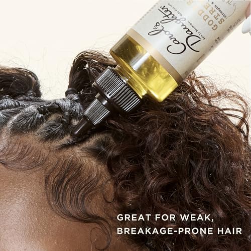 Carol's Daughter Goddess Strength 7 Oil Blend Scalp and Hair Oil for Waves, Coils and Curls, Hair Treatment with Castor Oil, 4.2 Fl Oz