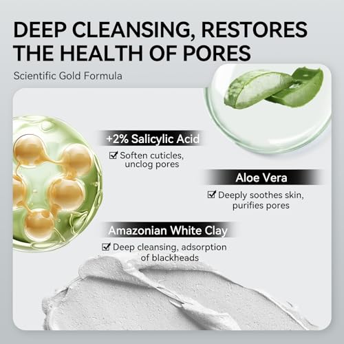 LANBENA Blackhead Remover - Peel Off Mask for Nose & Face, Blackhead Removal Kit 1.05oz