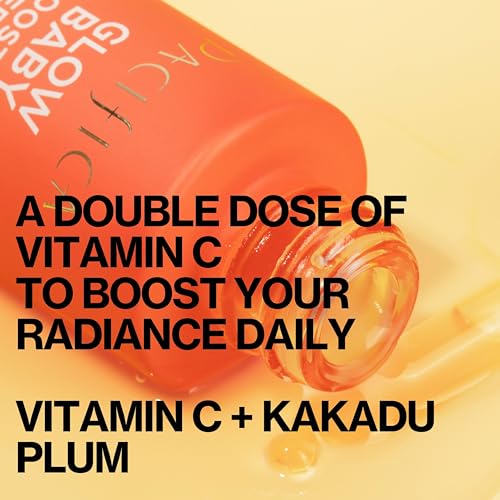 Pacifica Vitamin C Serum for Face – Glow Baby Brightening Facial Serum with Glycolic Acid – Vitamin C Booster Skin Care, Dark Spot Corrector, Vegan Skincare for Glowing Skin, Dermatologist Tested