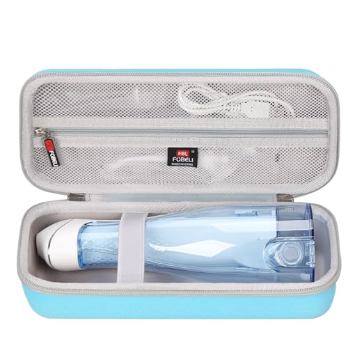 FBLFOBELI Hard Case Replacement for Nicwell/for COSLUS/for Oralfree/for Waterpik WF-02 Water Dental Flosser Cordless (Blue)