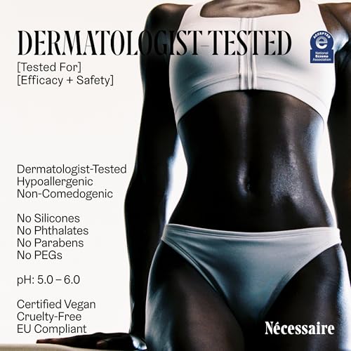 Nécessaire The Body Cream – Fragrance-Free Barrier Repair Body Moisturizer with Niacinamide, Ceramides & Hyaluronic Acid – Rich Hydration for Dry, Sensitive Skin – Dermatologist-Tested – 6.8 oz