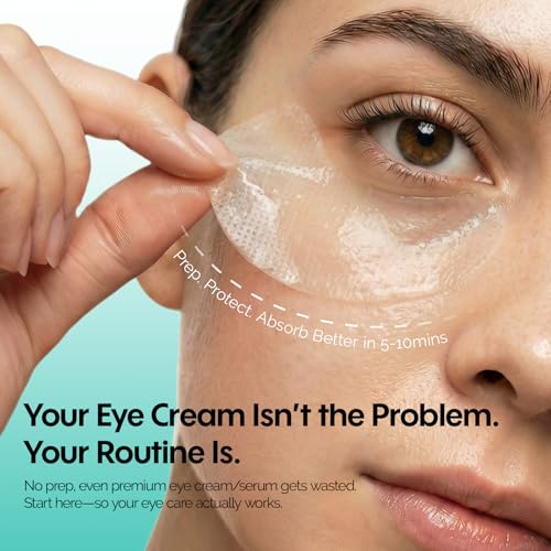 ZealSea Absorbmate Under Eye Patch - A Breakthrough Eye Cream & Serum Mate in Just 5–10 Mins to Boost Absorption, Instantly Prep Eye Area for Sensitivity Buffer — Made to Pair with Eye Care, 18pack x2