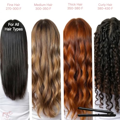 Pyt Professional Flat Iron Hair Straightener (Black)