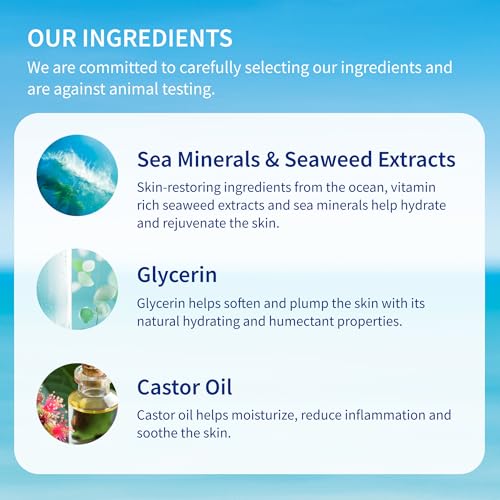 Inis the Energy of the Sea Scented Body Scrub - Exfoliating Body Scrub with Pumice and Seaweed for Soft, Smooth, Moisturized Skin - 7oz.