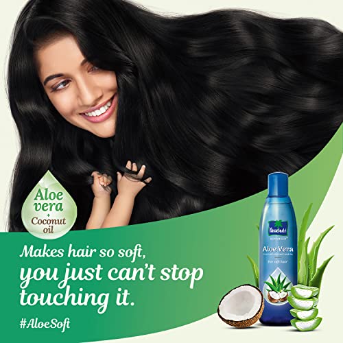Parachute Advansed Aloe Vera Enriched Coconut Hair Oil | For Strong, Soft & Silky Hair| Deep Nourishment & Conditioning| All hair Types| 8.4 Fl.oz., Indian Hair Oil