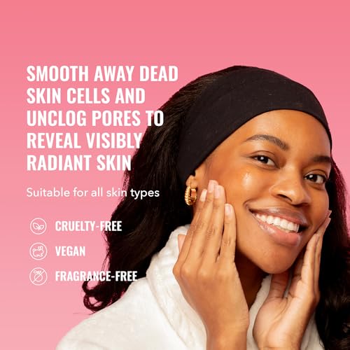 Good Molecules Overnight Exfoliating Treatment - Face Exfoliator with AHA & BHA Lightweight Formula - Pore Minimizer, Facial Skin Care with Glycolic & Salicylic Acid