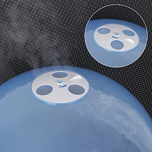 Facial Steamer for Deep Cleaning, 2 in 1 Face & Hair Steaming Machine for Natural Home Use, Black Hair Deep Conditioning, Professional Face Spa Steamer