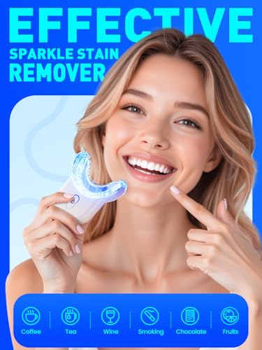 Teeth Whitening Kit for Sensitive Tooth: Professional Whitening Gel Pens Strips Dental kit, 32X LED Light White Personal Care Products, 35% Carbamide Peroxide Whitener, Beauty Tools for Home