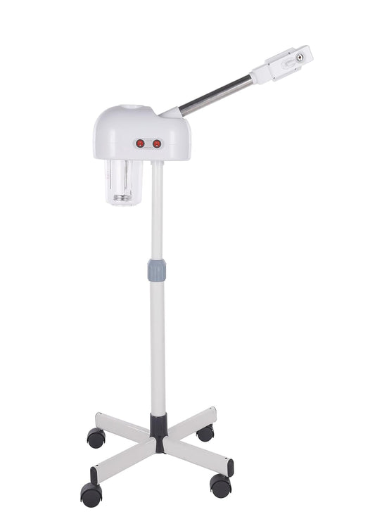 Beautystyle Professional Spa Ozone Facial Steamer on Wheels with Hot Mist Function Adjustable for Skin Clean Facial Moisturizing