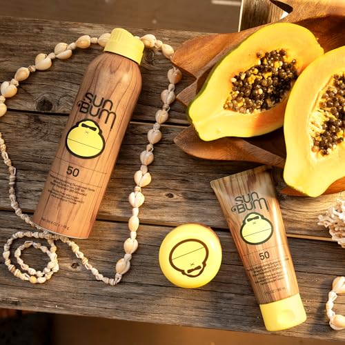 Sun Bum Original Moisturizing Sunscreen Clear Zinc SPF 50 | Vegan and Reef Friendly | Octinoxate & Oxybenzone Free | Broad Spectrum UVA/UVB Sunscreen with Vitamin E | 1 oz | Pack of 2