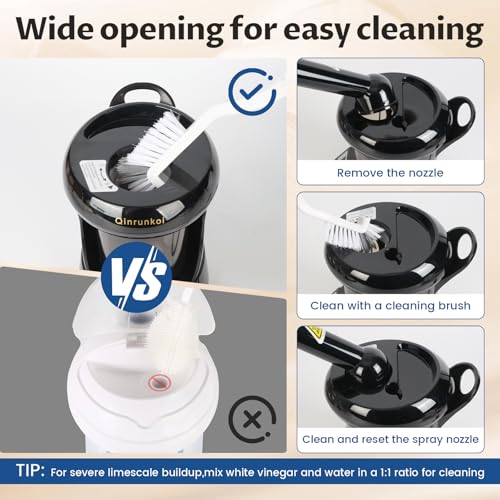 Hair Steamer 2 in 1 Face Steamer,Ozone Facial Steamer, Portable Tabletop Steamer Moisturizing Hydration Suitable for Home and Salon Personal Care