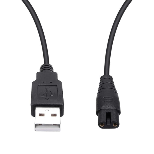 USB Charging Cable for Nicwell, Fairywill, Aquasonic, MOSPRO, Nicefeel, Zerhunt, Oralfree, Waterfloss, Tovendor, Hangsun, Initio, McNaval , Cremax and USB Charging Cord Replacement Parts ( Black)…