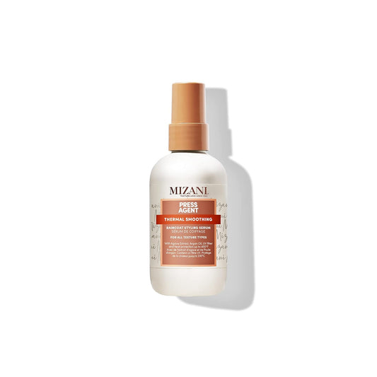 Mizani Press Agent Blow Dry Serum - Heat Styling Serum, Moisturizes & Protect Hair from Blowouts,Thermal Smoothing and Heat Protection For Dry, Frizzy Hair, With Argan Oil