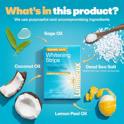 Lumineux Longevity Whitening Kit Bundle - Contains 6X Toothpastes, 6X Mouthwashes, 2X Strips and 2X Whitening Pens - Enamel Safe and Clinically Proven to Whiten Without The Sensitivity