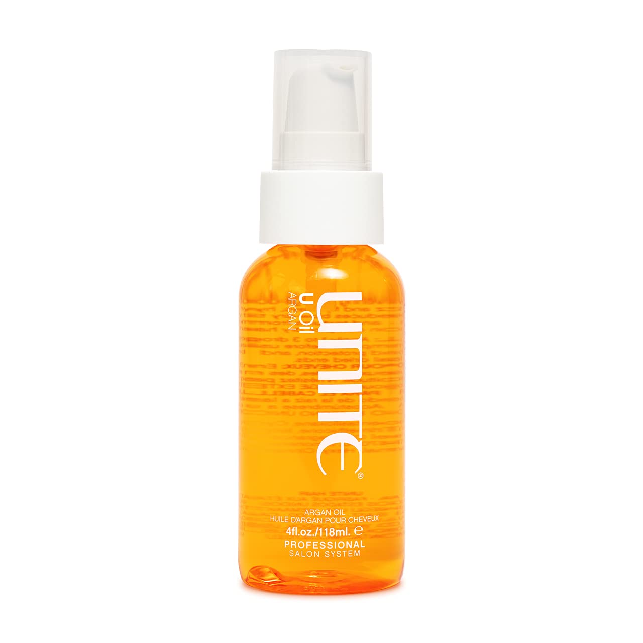 UNITE Hair - U Oil - Multi-Tasking Argan Oil for Hydration, Shine, and Frizz Control - Ideal for All Hair Types and Textures, 4 Fl Oz