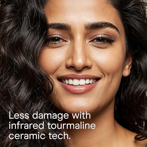 Infiniti PRO CONAIR Hair Dryer with Diffuser, Professional AC Motor, Tourmaline Ceramic Technology Blow Dryer, Includes Concentrator and Blowout Brush, Amazon Exclusive, Gray