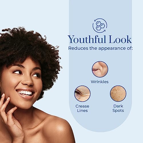 Clear Beauty Hyaluronic Acid & Retinol Eye Cream - Hydrating, Anti-Aging & Reduces Dark Circles & Puffiness - Dermatologist Tested, Cruelty-Free Korean Skin Care for All Skin Types - 1.01 Fl. Oz