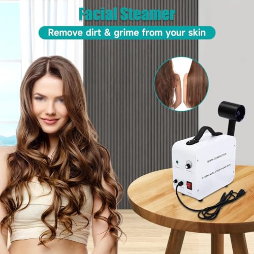Nano Hair Steamer, Nano Steam Gun, Hair Salon Steamer Spray Gun, Hair Salon Hair Face Care Spray Moisturizing Humidifier Styling Tool