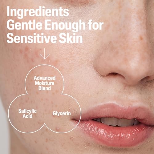 Cetaphil Gentle Clear Pore Clearing Acne Cleanser, Foaming Gel Cleanser for Sensitive, Acne-Prone Skin, 8 Fl Oz Pump Bottle, 2% Salicylic Acid, Gently Exfoliates, Dermatologist Recommended Brand