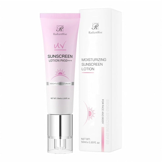 Sunscreen For Face For Women|SPF 50+++ 1.69 fl oz|Moisturizer, Lightweight under Makeup, Travel Essentials, Summer Essentials
