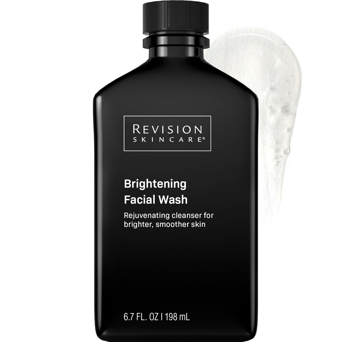 Revision Skincare Brightening Facial Wash, Exfoliating Face Cleanser with Vitamin C and Vitamin E, 6.7 fl oz