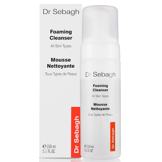 Dr Sebagh 2-in-1 Toner & Cleanser (5.1 fl oz) - Gentle Face Wash - Deep Pore Cleanser & Makeup Remover - Foam Cleanser for Oily Skin - Award-Winning