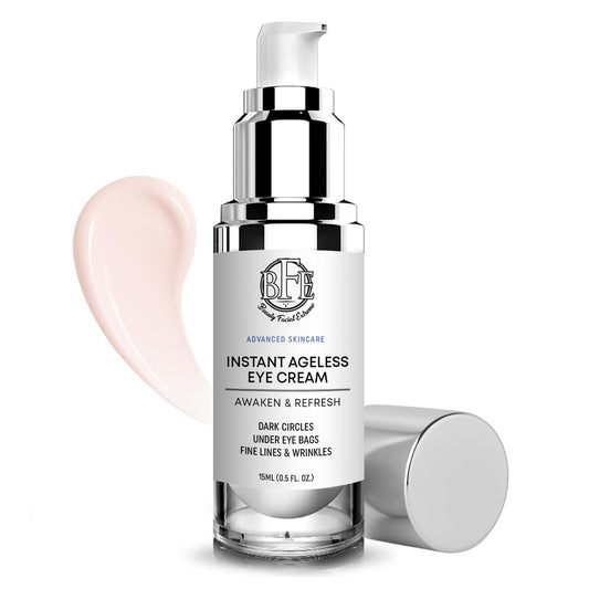 Instant Eye Tightener Cream - Reduces Under Eye Puffiness, Bags, Dark Circles. Lift Technology to Tighten & Firm Sagging Skin Around Eyes. Smooths Away Crow’s Feet, Fine Lines & Wrinkles.