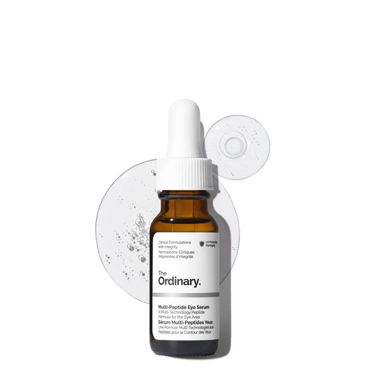 The Ordinary Multi-Peptide Eye Serum, Anti-Aging Formula for Crow’s Feet, Dark Circles & Puffiness