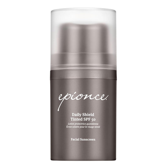 Epionce Daily Shield Tinted SPF 50 Sunscreen - Water Resistant Broad Spectrum UV Protection Facial Sunscreen with Titanium Dioxide & Zinc Oxide, For All Skin Types, Dermatologist Skincare