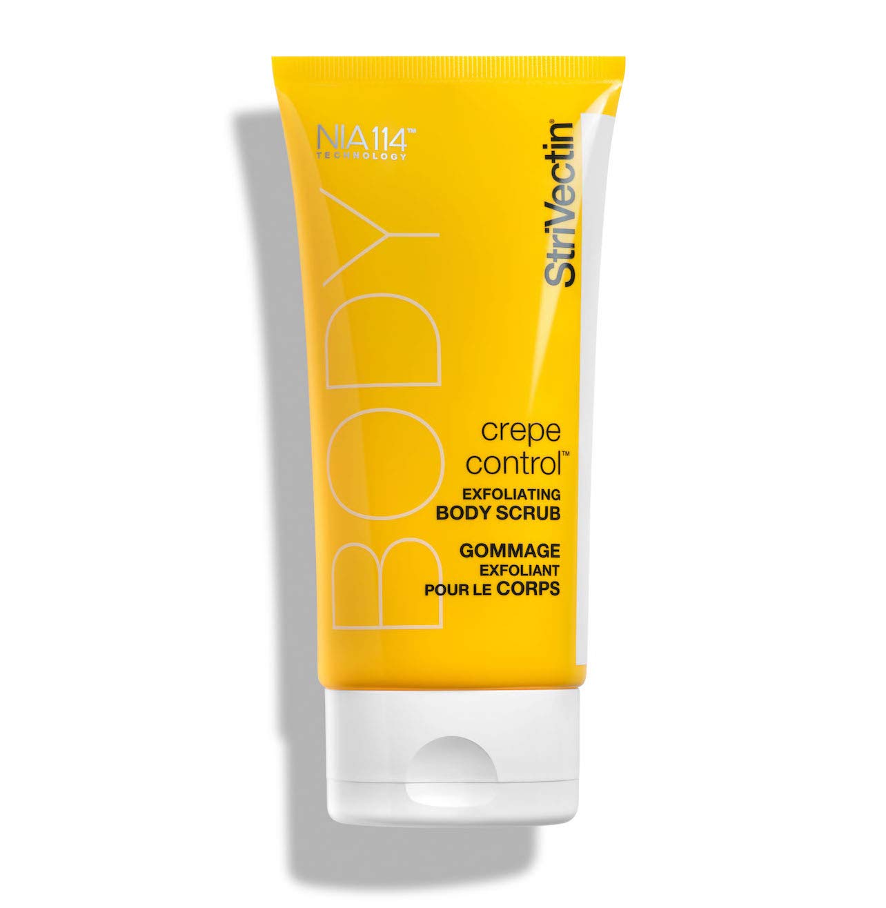 StriVectin Tighten & Lift Crepe Control Exfoliating Body Scrub, Targets Crepiness and Rough, Dull Skin, 5 Fl Oz, white