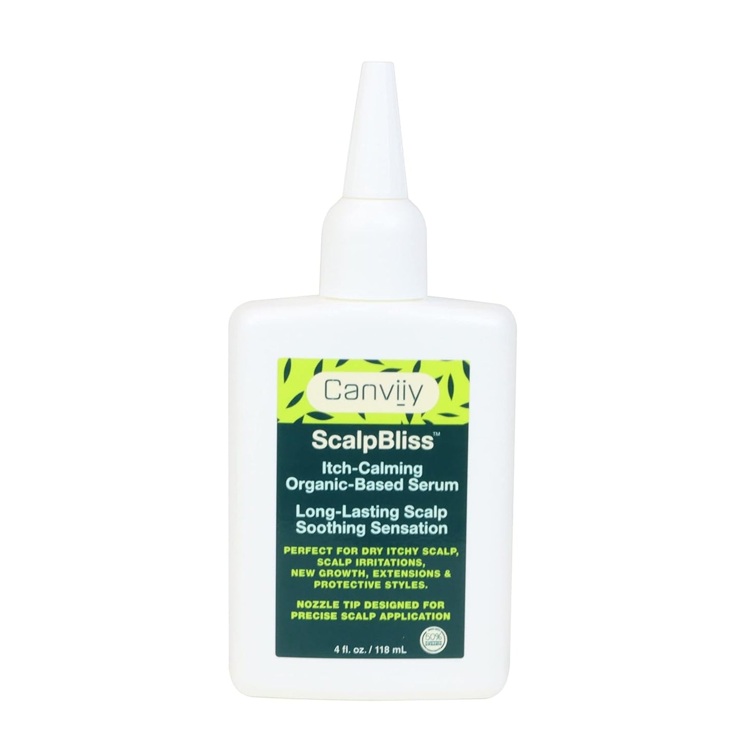 Canviiy ScalpBliss Itch-Calming Serum, Long-Lasting Soothing Scalp Moisturizer for Dry itchy Scalp, Enriched with Aloe Vera, Witch Hazel, Manuka Honey and Peppermint Oil (Organic Based)