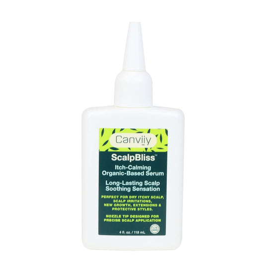 Canviiy ScalpBliss Itch-Calming Serum, Long-Lasting Soothing Scalp Moisturizer for Dry itchy Scalp, Enriched with Aloe Vera, Witch Hazel, Manuka Honey and Peppermint Oil (Organic Based)
