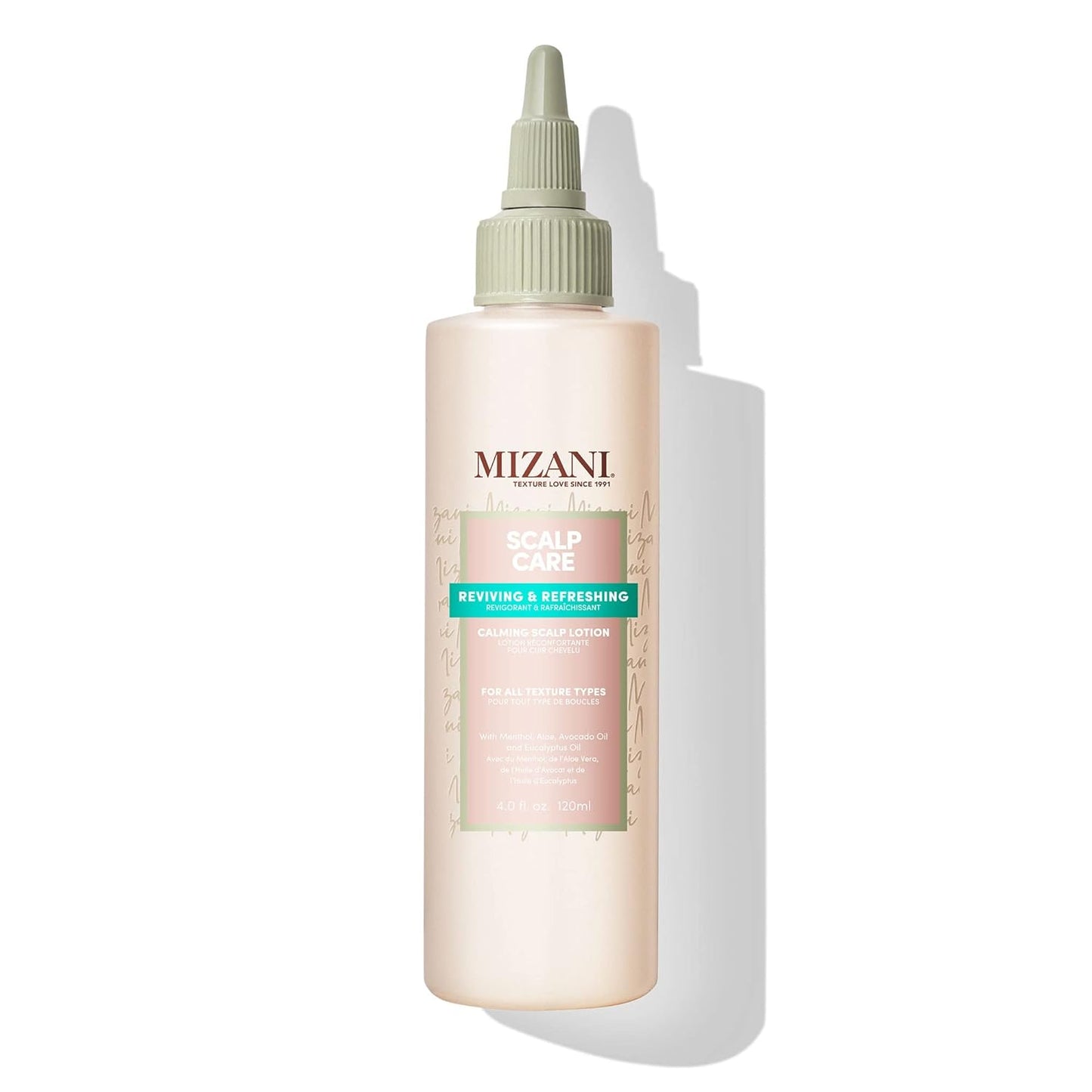 Mizani Scalp Care Calming Scalp Lotion - Soothing Dandruff Treatment, Anti Flake, With Eucalpytus, Avocado Oil & Menthol, Silicone-Free, Paraben-Free